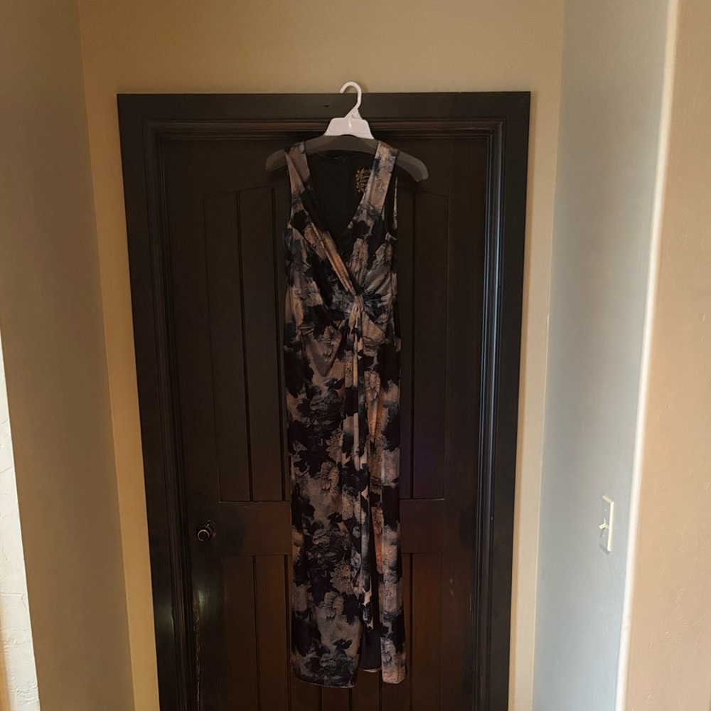 Johnny Was Sherwood Mist Velvet Dress